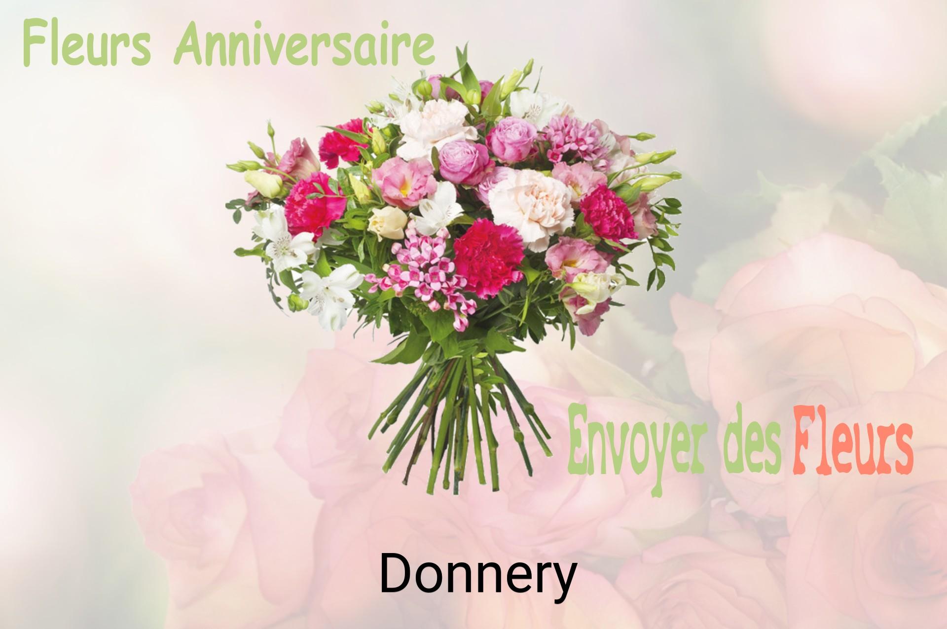 Bouquet de fleurs d’anniversaire livré à Donnery